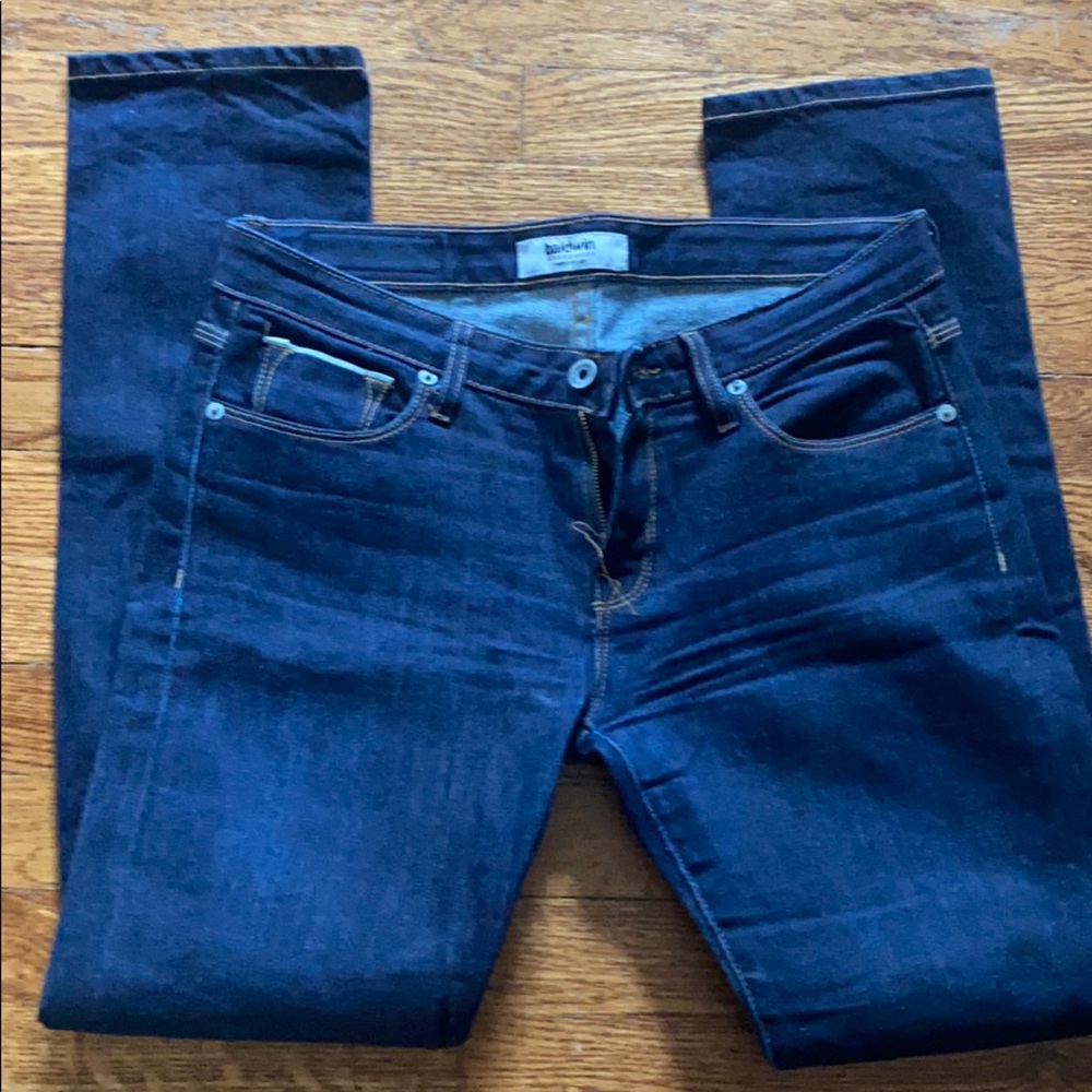 Baldwin Jeans EJ Straight Leg Raw Denim